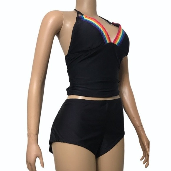 Catalina plus Swim Bottoms Black Mid-rise New with out Tag Size 3X 22W -24W - Picture 3 of 13